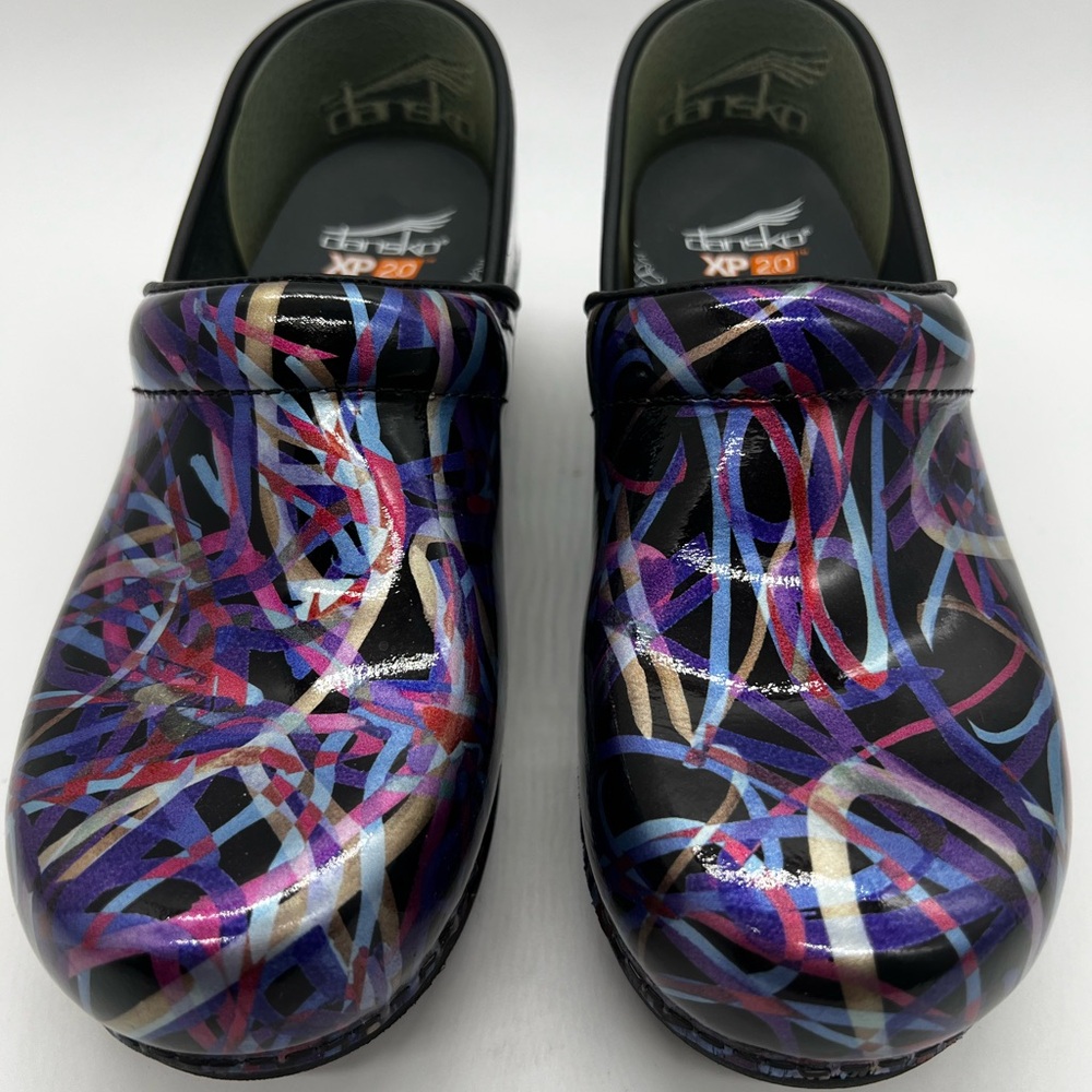Dansko Multicolor Patterned Mules - Picture 5 of 12